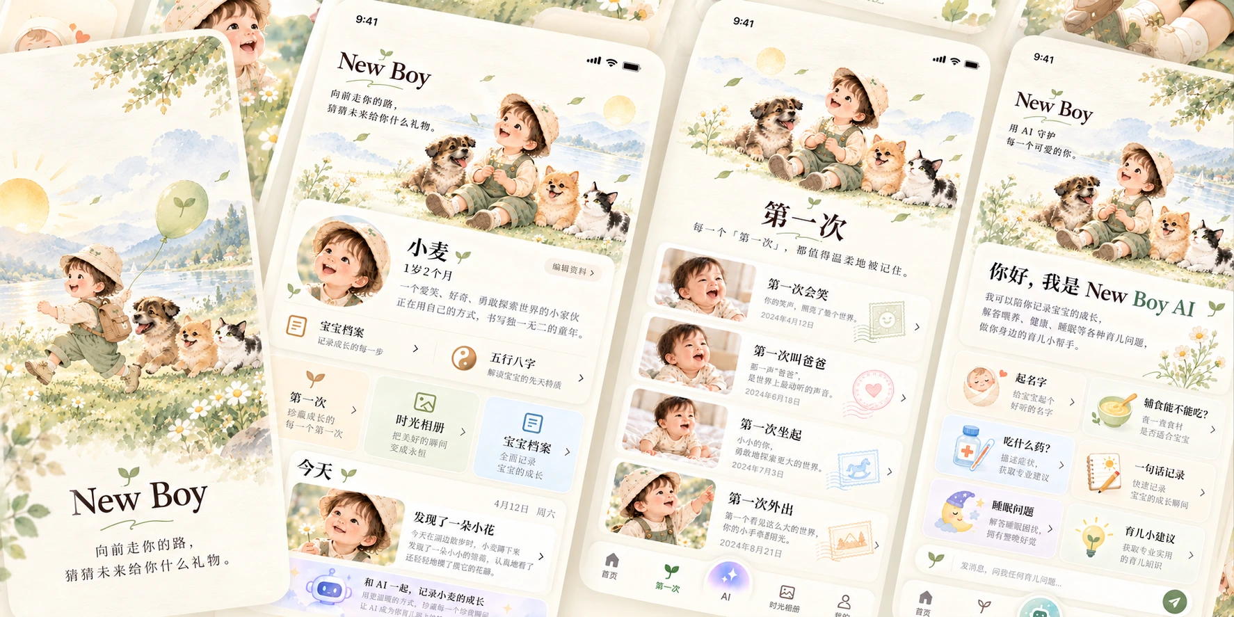NewBoy — Product homepage preview